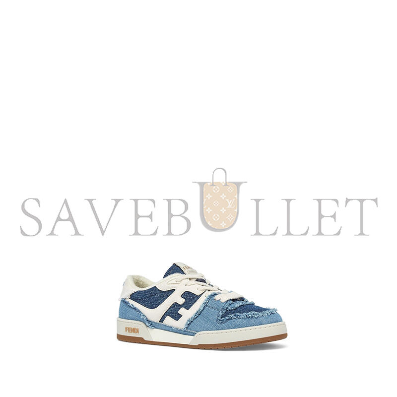 F**di match denim sneakers 7e1495amf1f1jid